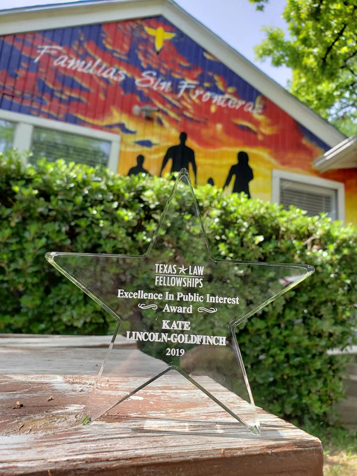 excellence award by lincoln goldfinch law immigration law office austin tx