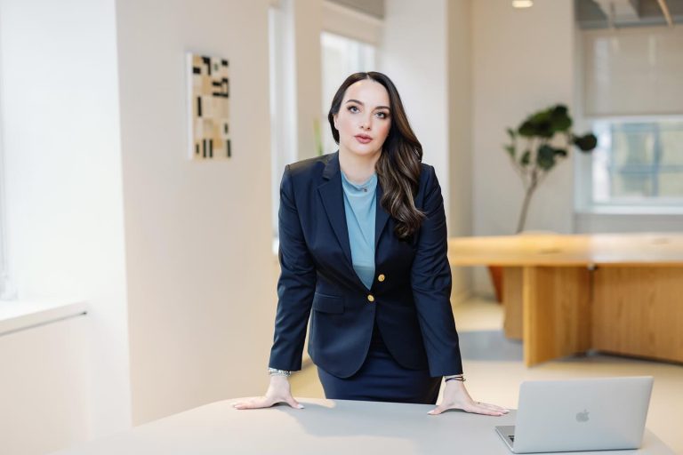 Alina Kats ESQ in the law office 768x512